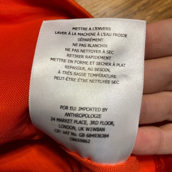 NWOT Deletta off the shoulder top by Anthropologie - Picture 10 of 16